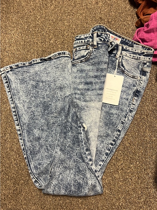 Risen Jeans Denim - Women’s Light Acid Wash Wide-Leg Jeans
